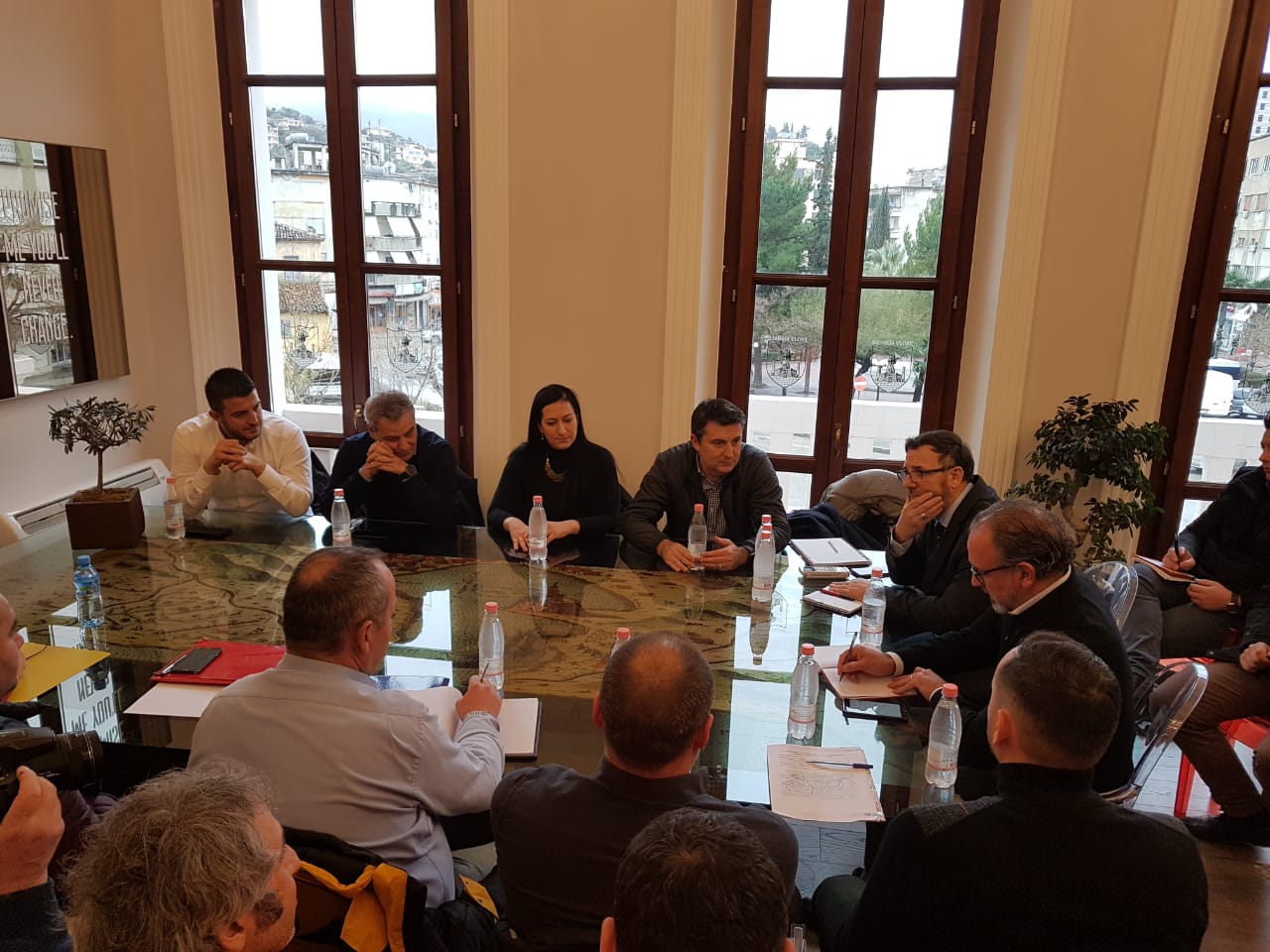 High level meeting to move TID Vlora construction towards completion