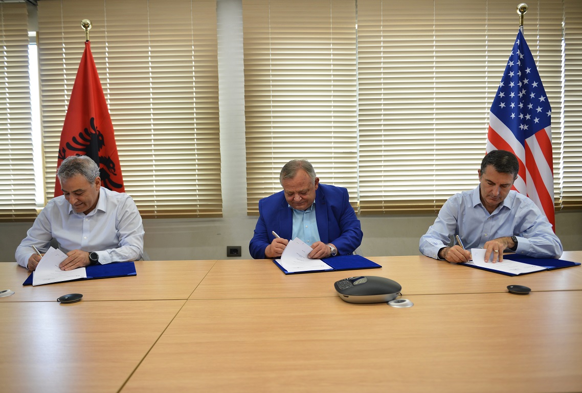 “CleanScore” signing of the project implementation Agreement at University of Medicine, Tirana